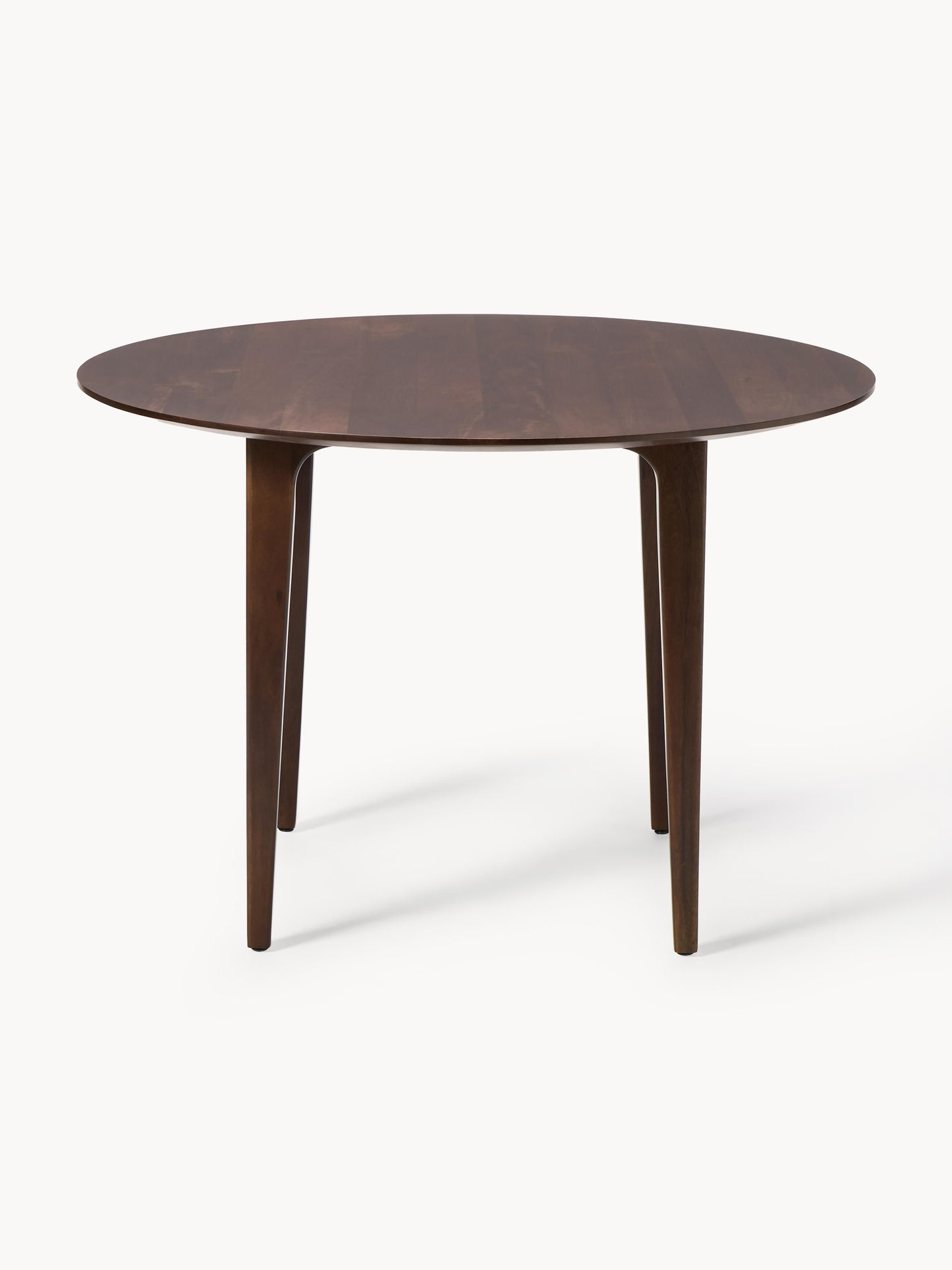 Archie Round Dining Table in Mango Wood, Measuring Ø 110 cm