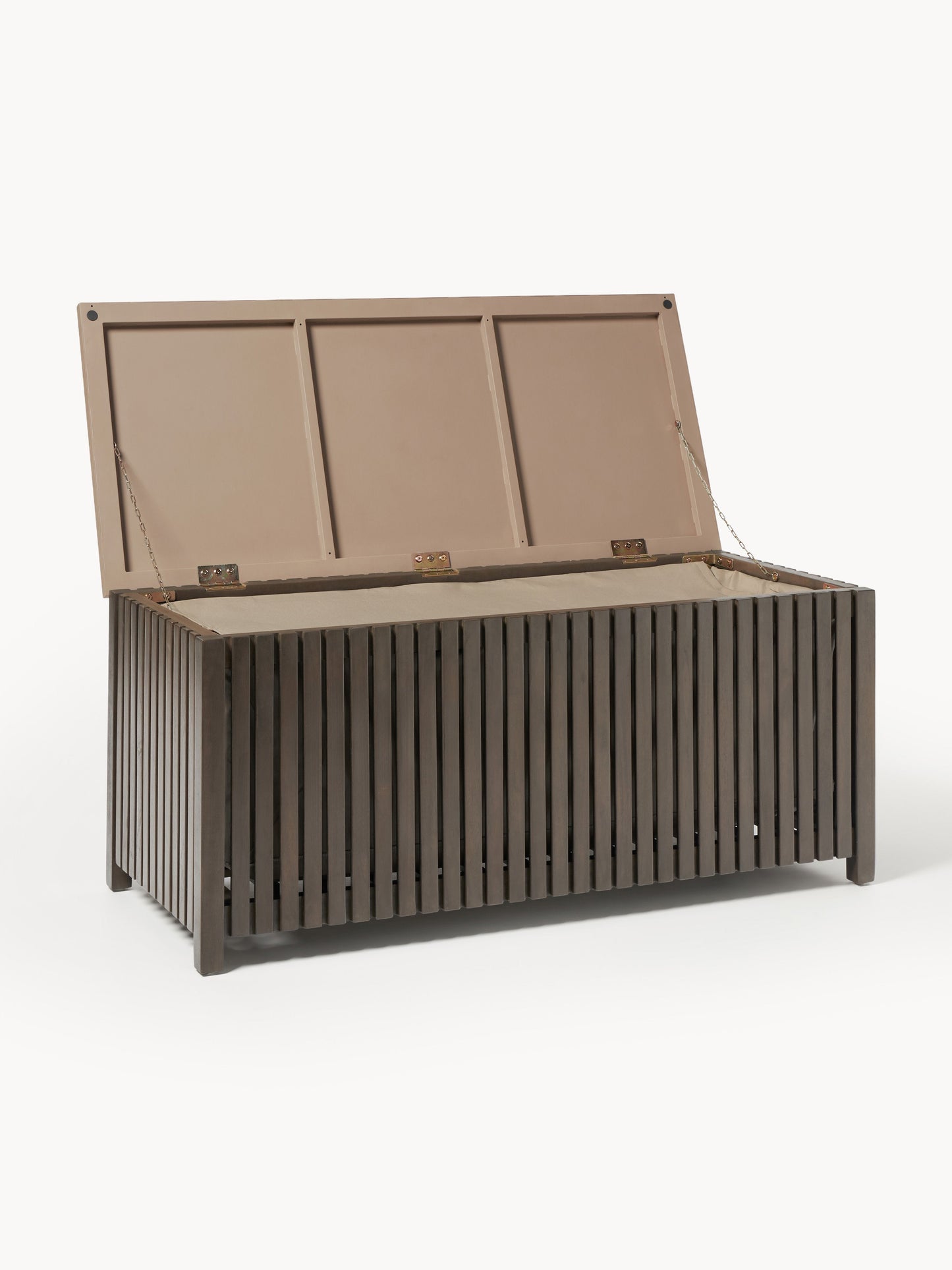 Arkin Acacia Wood Garden Storage Box with Insert, Size W 129 cm
