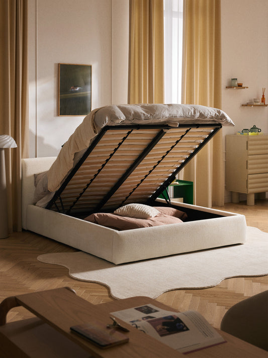 Cloud Upholstered Storage Bed Frame