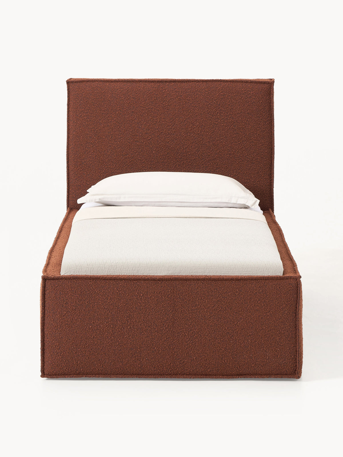 Dream Bouclé Single Bed Frame