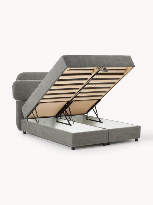 Enrica Storage Bed, Box Spring