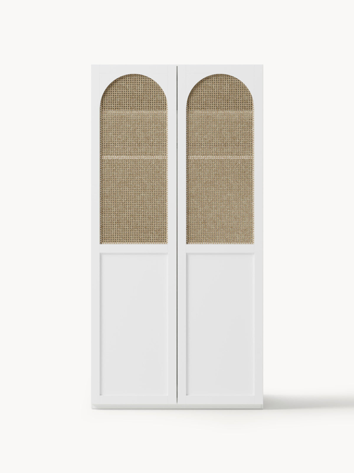 Jeanne Modular Wardrobe with Hinged Doors, in Various Sizes, 100 cm Wide