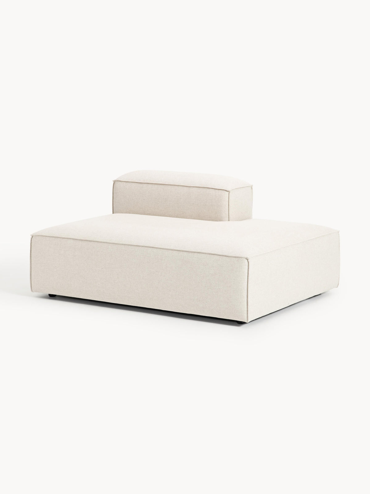 Lennon Linen Blend Ottoman Unit