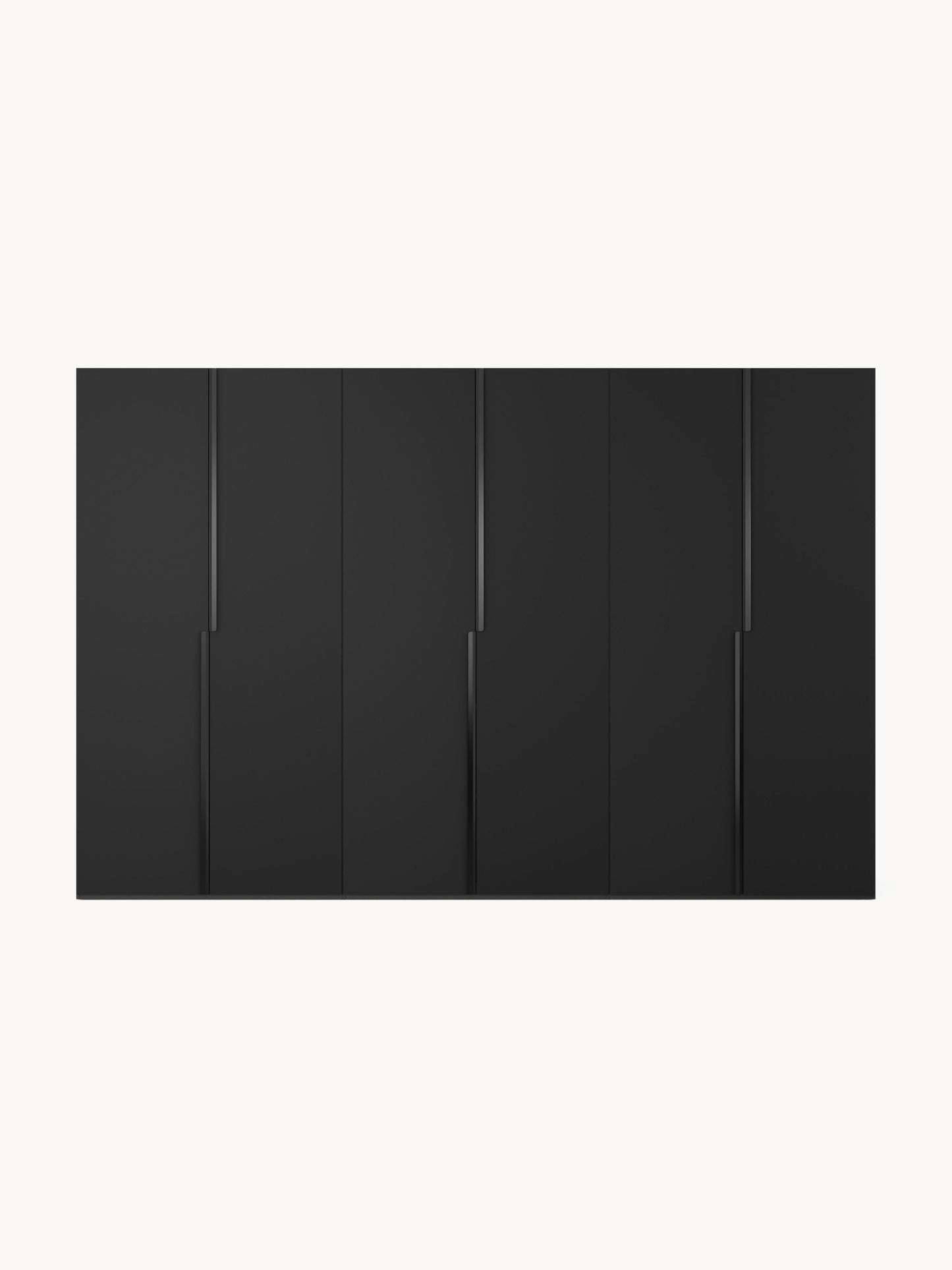 Leon Modular Wardrobe with Hinged Doors, in Various Sizes, 300 cm Wide