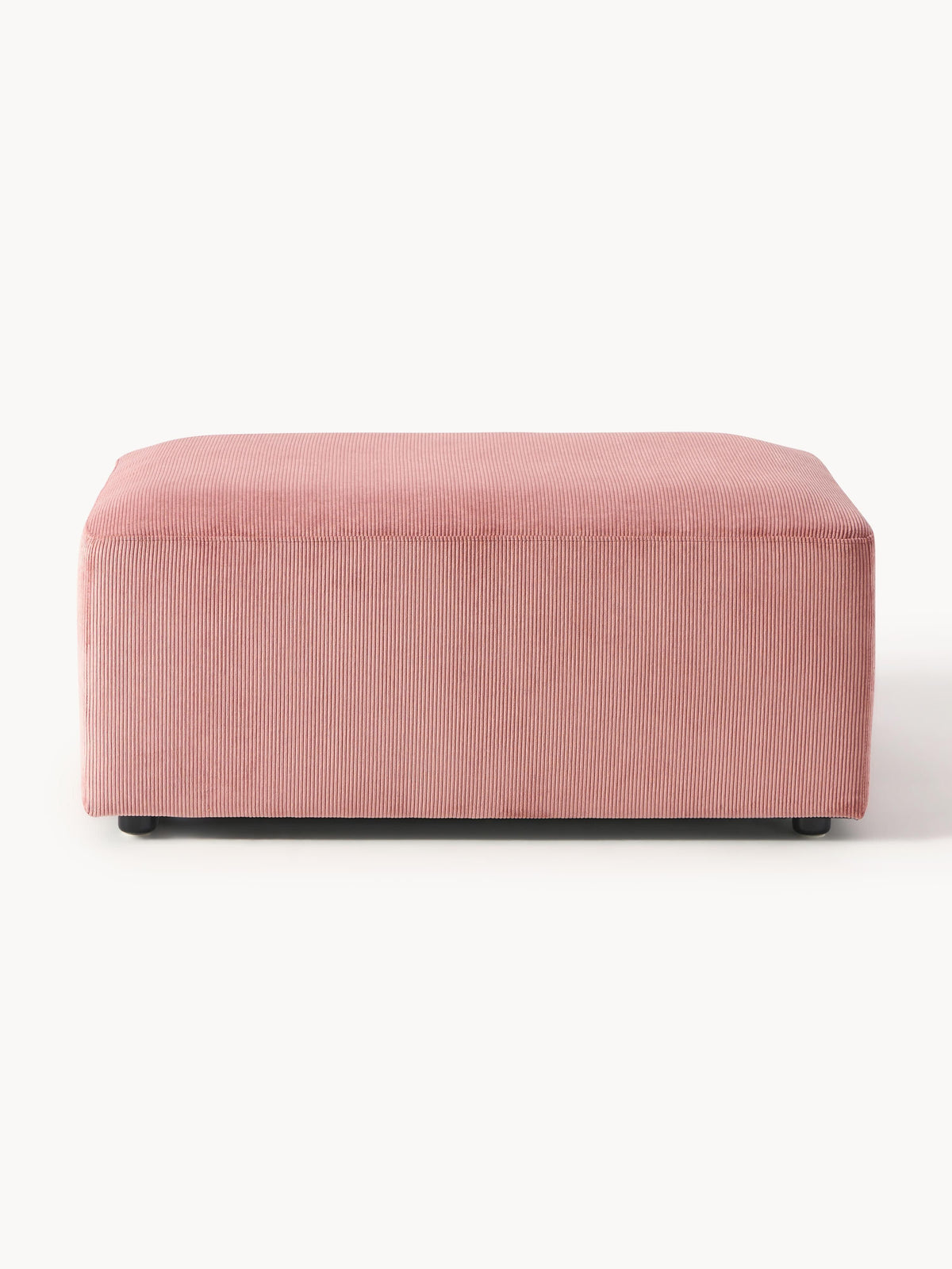 Melva Corduroy Stool, Dimensions W 99 x D 72 cm