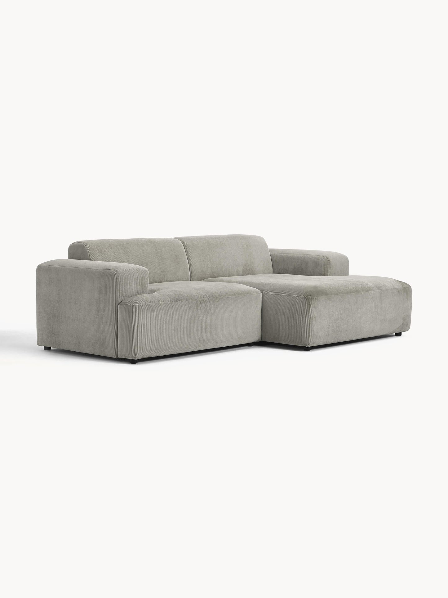 Melva Corner Sofa in Corduroy (3-Seater)