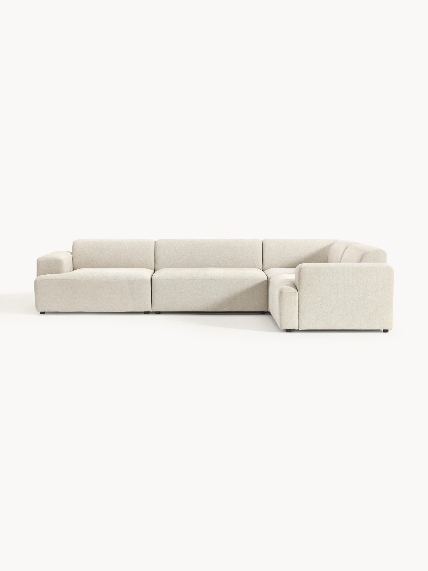 Melva Large Corner Couch, 4-Seater