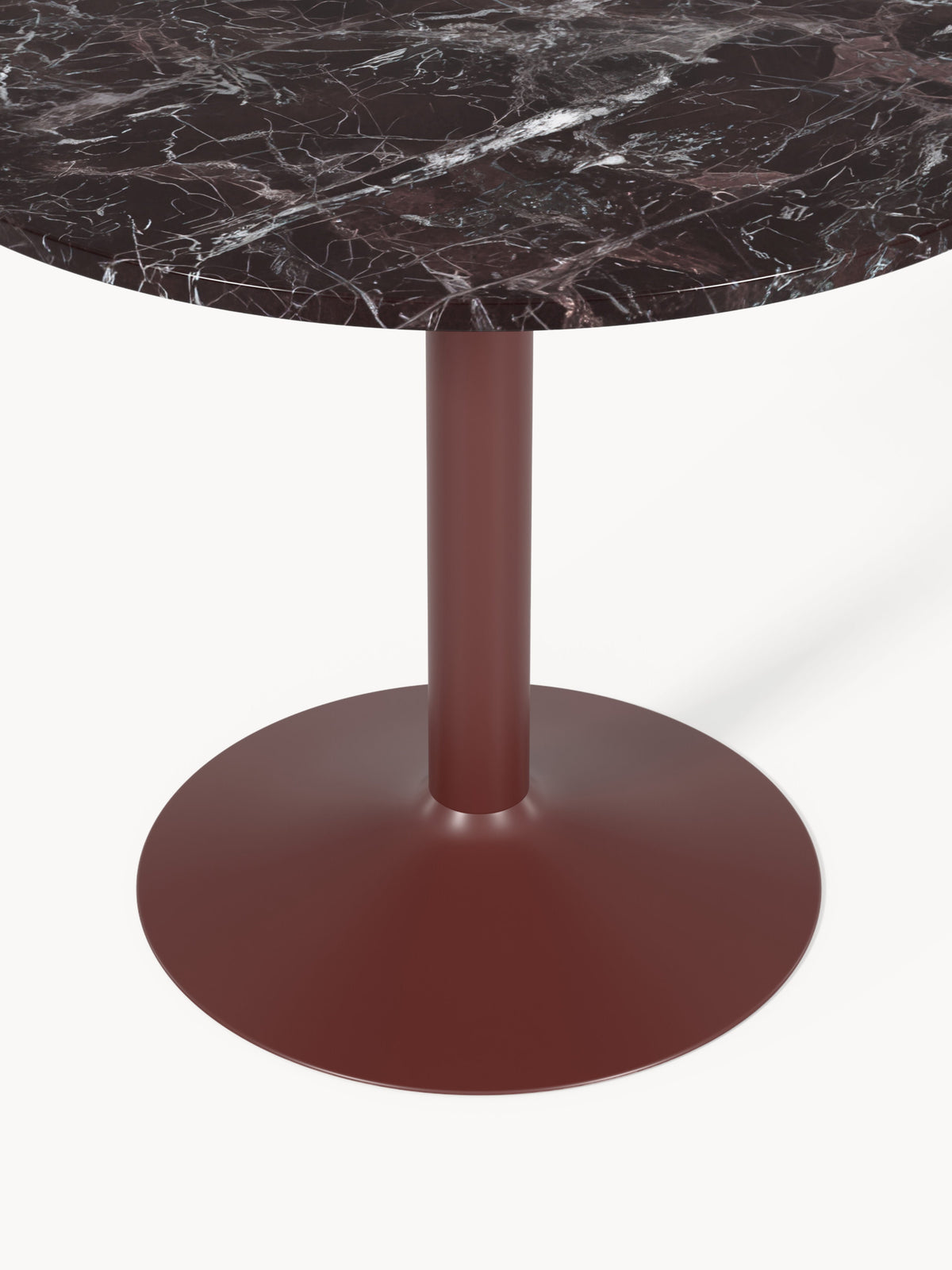 Miley Round Marble Dining Table, Size Ø 90 cm