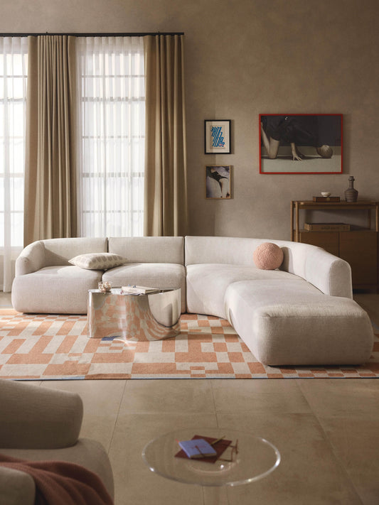 Sofia 4-Seater Modular Corner Couch