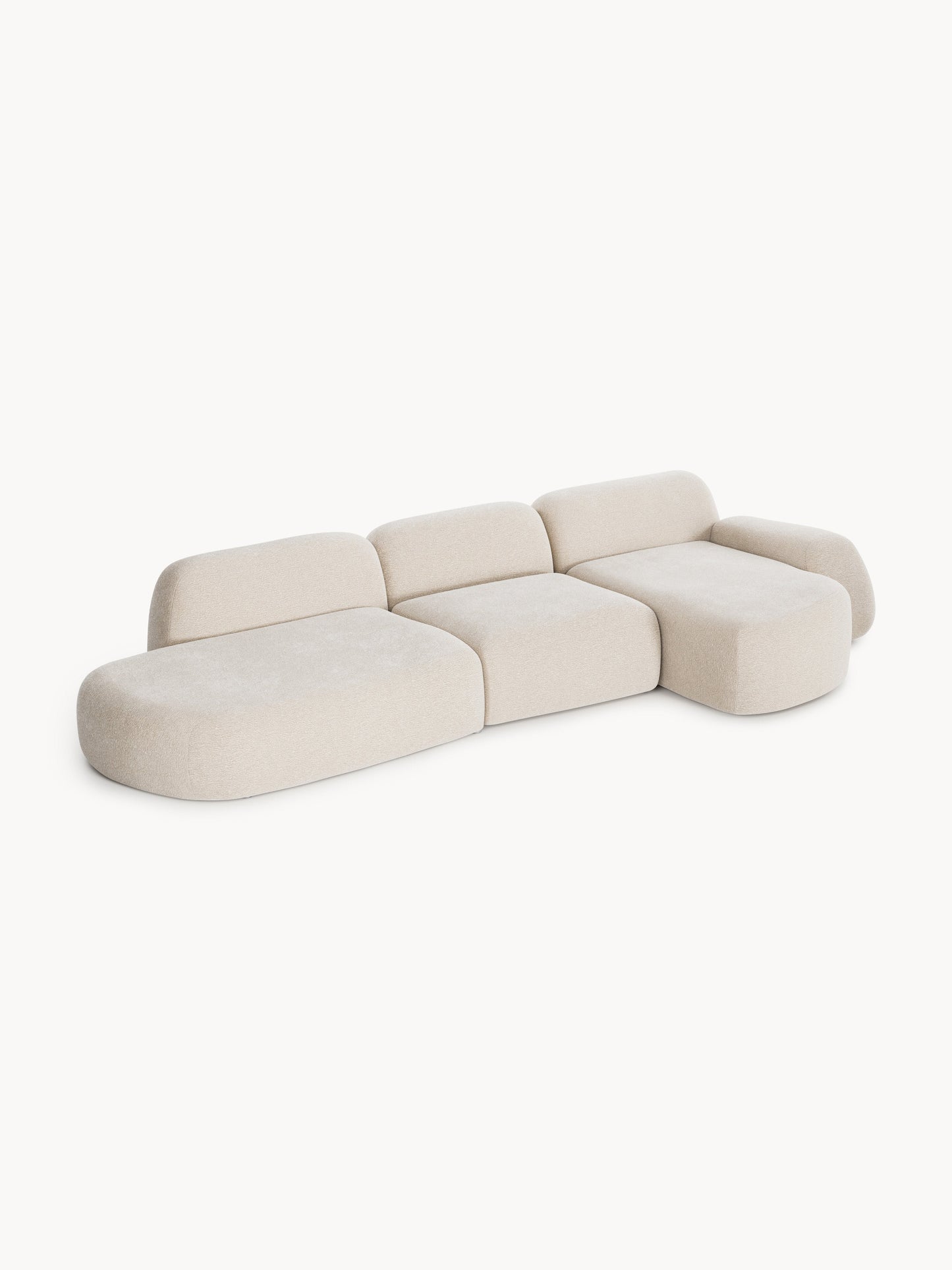 Wolke Modular Corner Sofa (4-Seater) and Chaise Longue