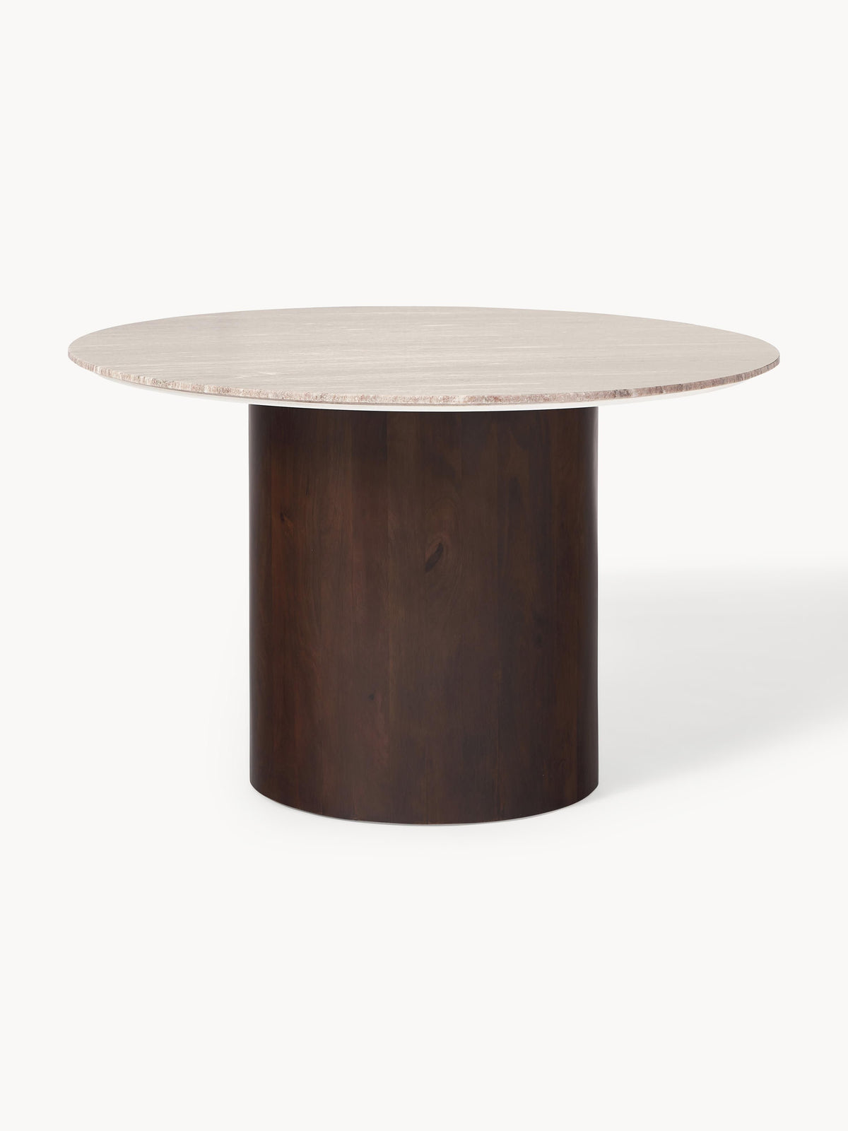 Abby Round Marble Dining Table, Measuring Ø 120 cm