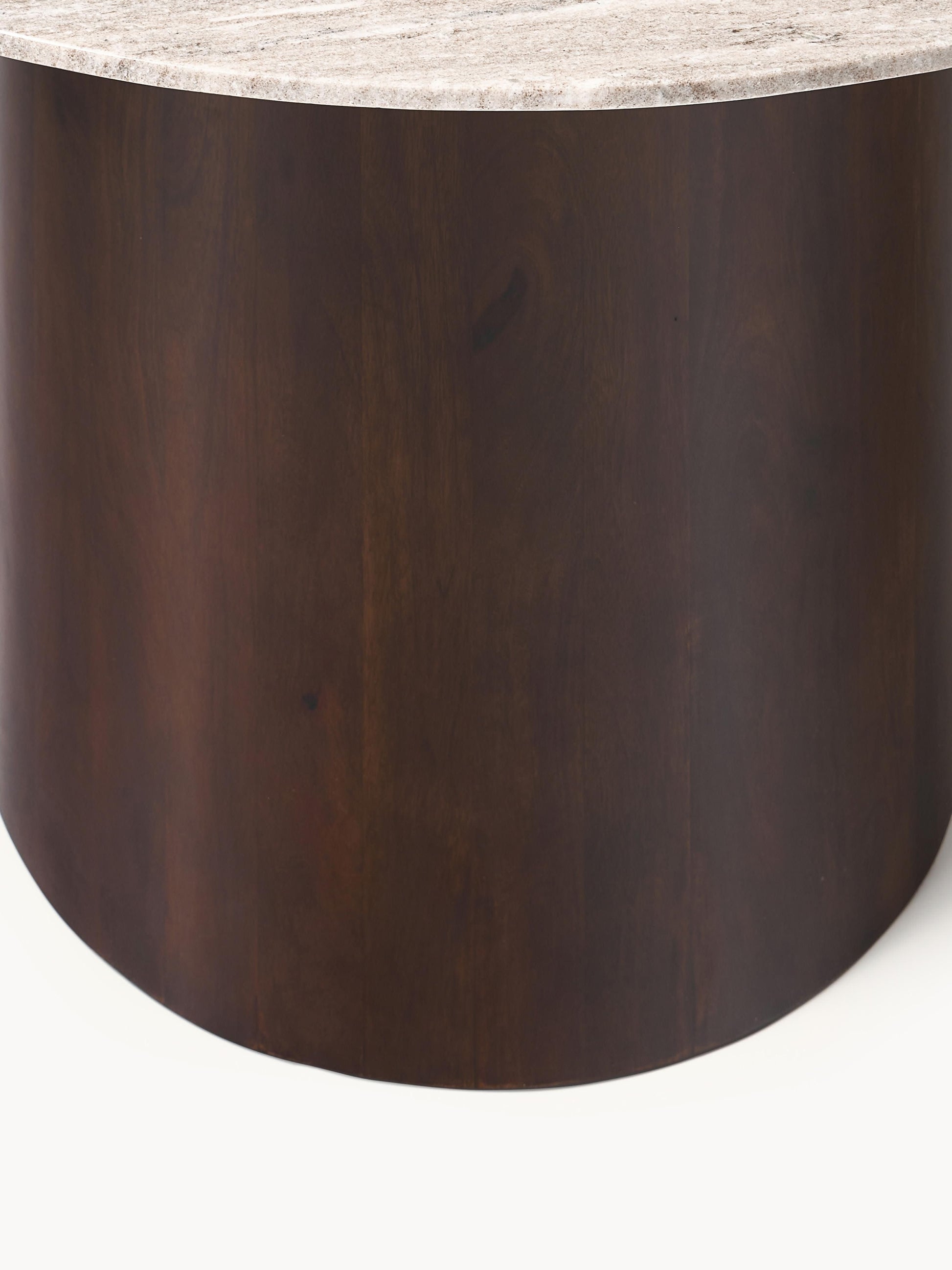 Abby Round Marble Dining Table, Measuring Ø 120 cm