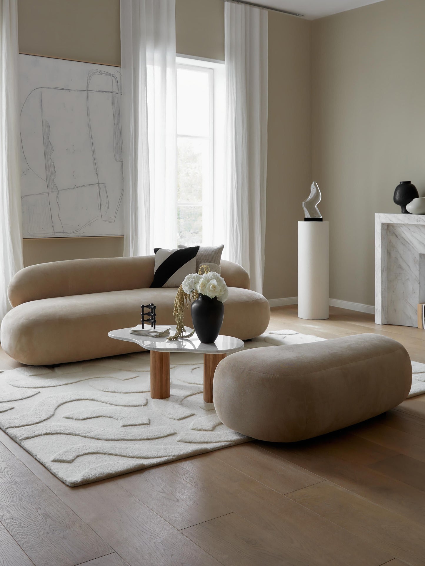 Alba Couch (3-Seater)