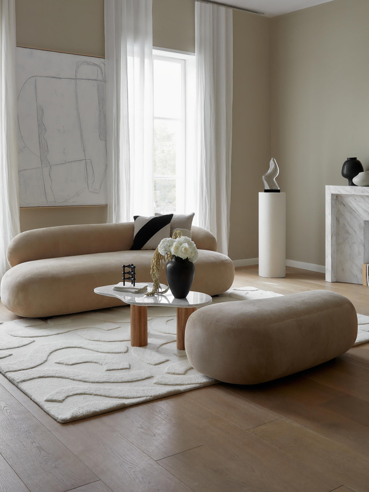 Alba Couch (3-Seater)