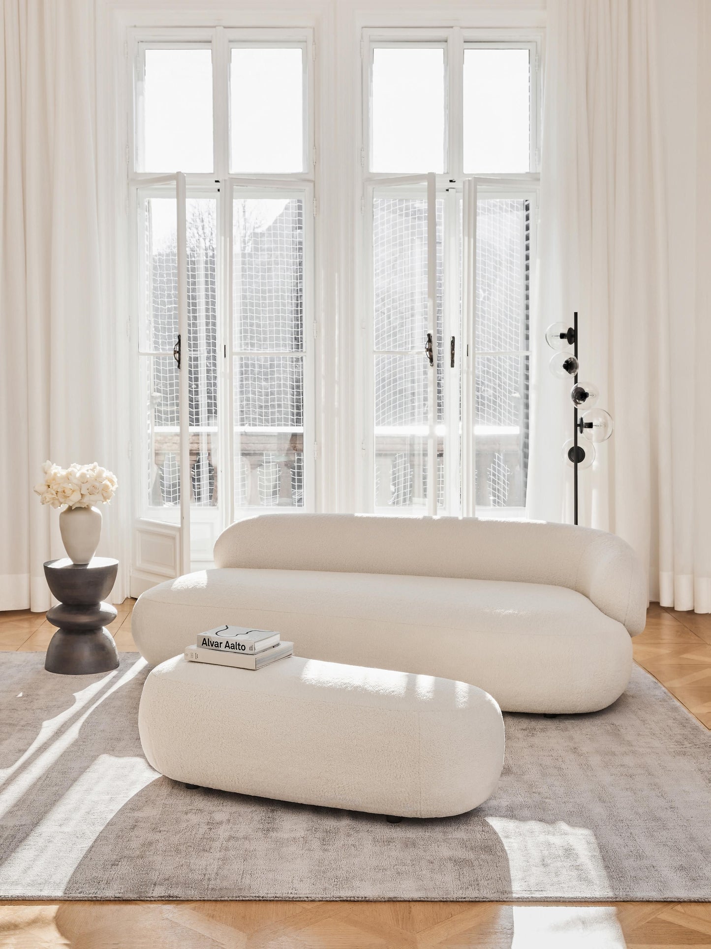 Alba Sofa in Teddy (3-Seater)