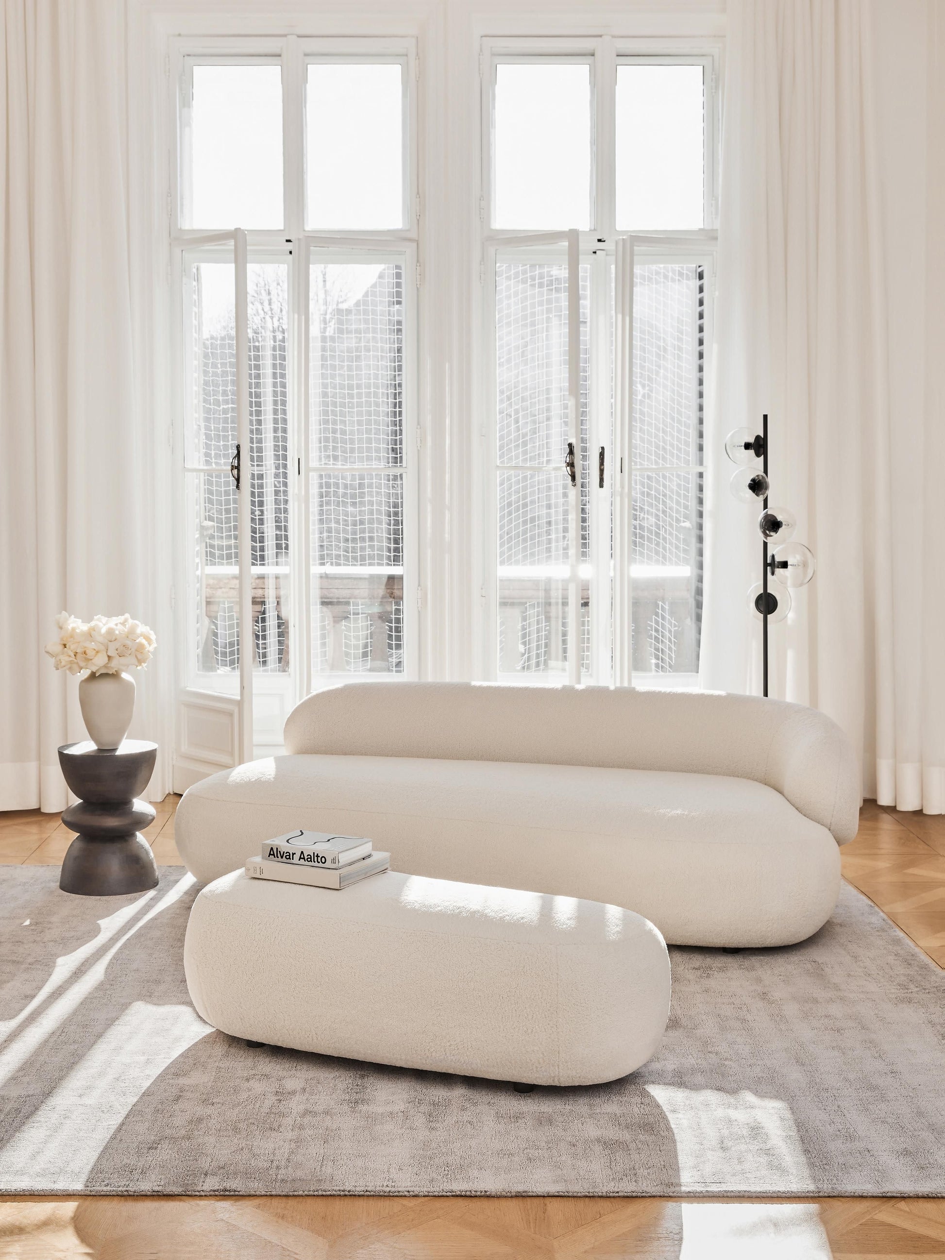 Alba Sofa in Teddy (3-Seater)