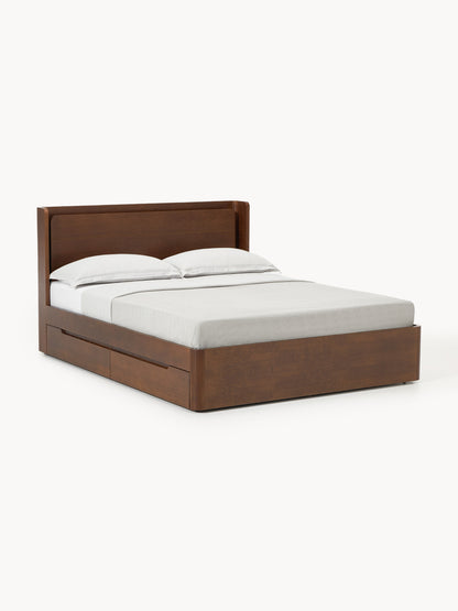 Allow Wooden Bedstead with Drawers
