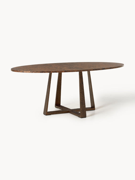 Amella Oval-Shaped Dining Table, in Various Sizes