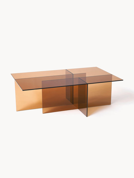 Anouk Coffee Table, Glass (W 102 cm)