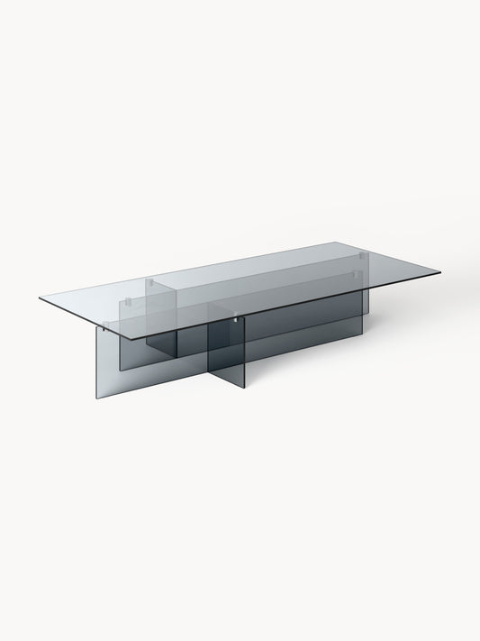 Anouk Large Coffee Table, Glass (W 160 cm)