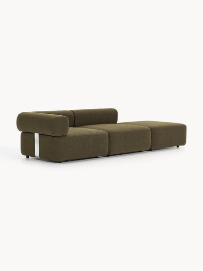 Anton Modular Ottoman in Bouclé