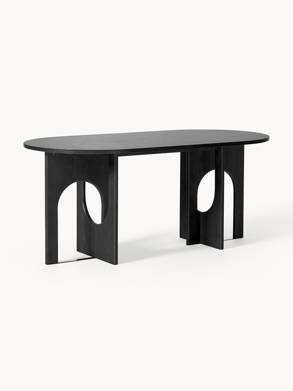 Apollo Oval-Shaped Dining Table, in Various Sizes