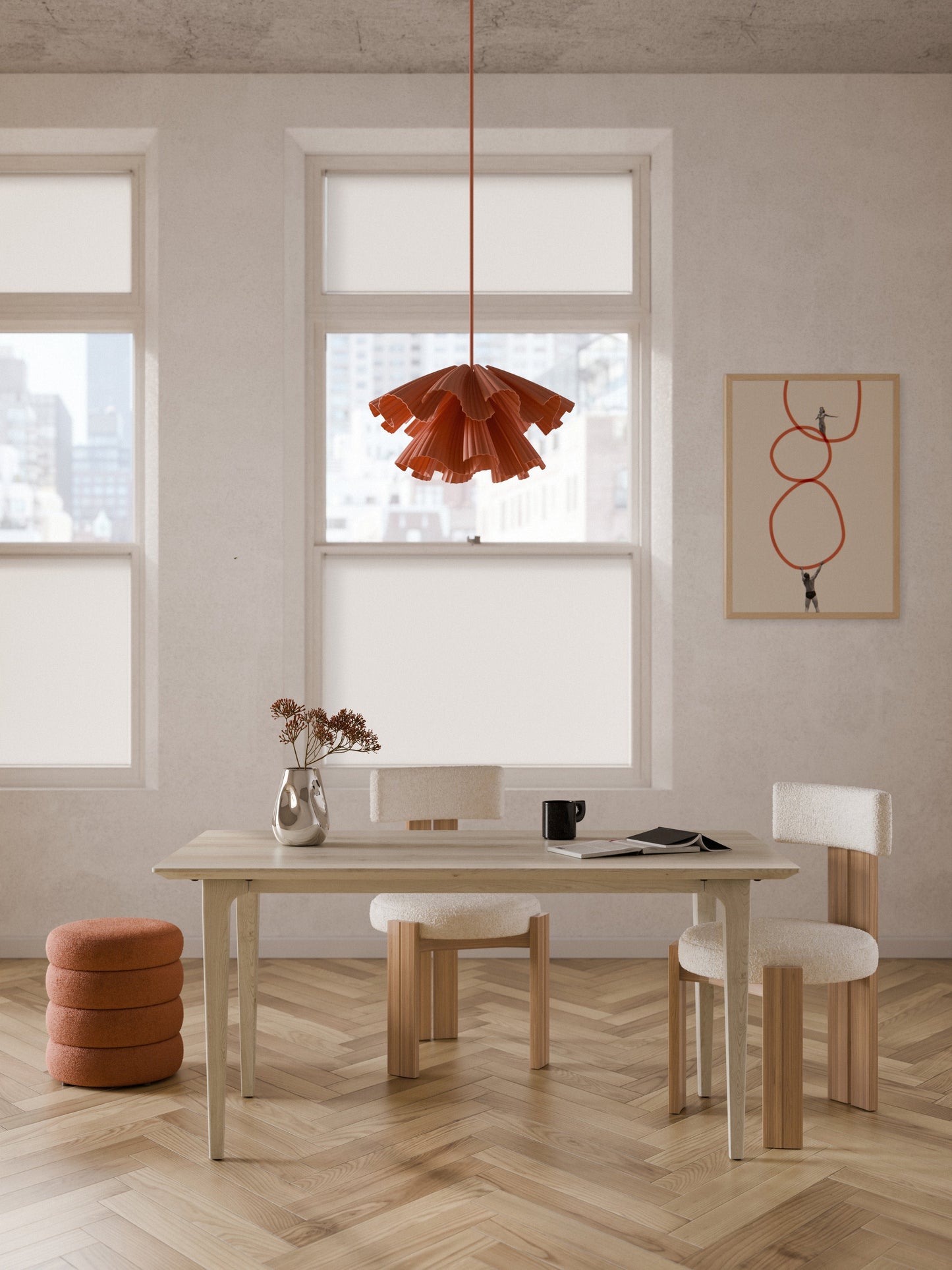 Archie Dining Table, Oak, Available in Various Sizes