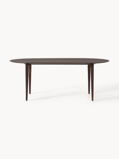 Archie Oval Dining Table in Mango Wood, Measuring 200 x 100 cm