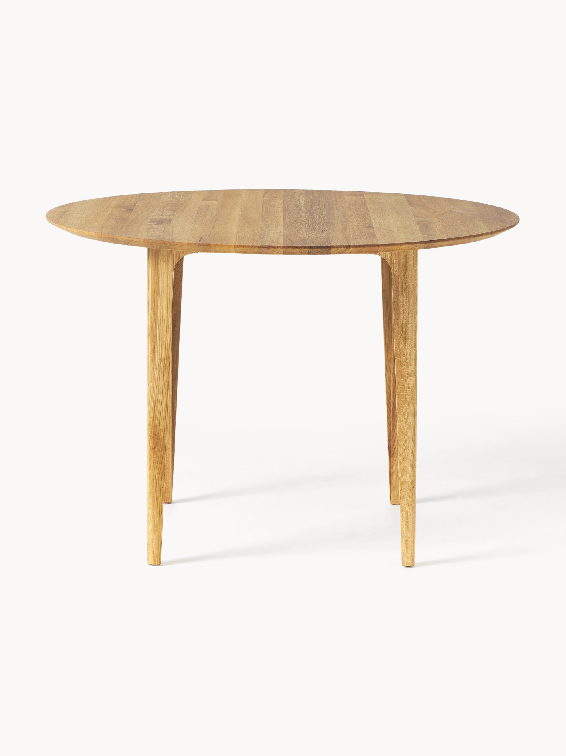 Archie Round Dining Table in Oak, Measuring Ø 110 cm