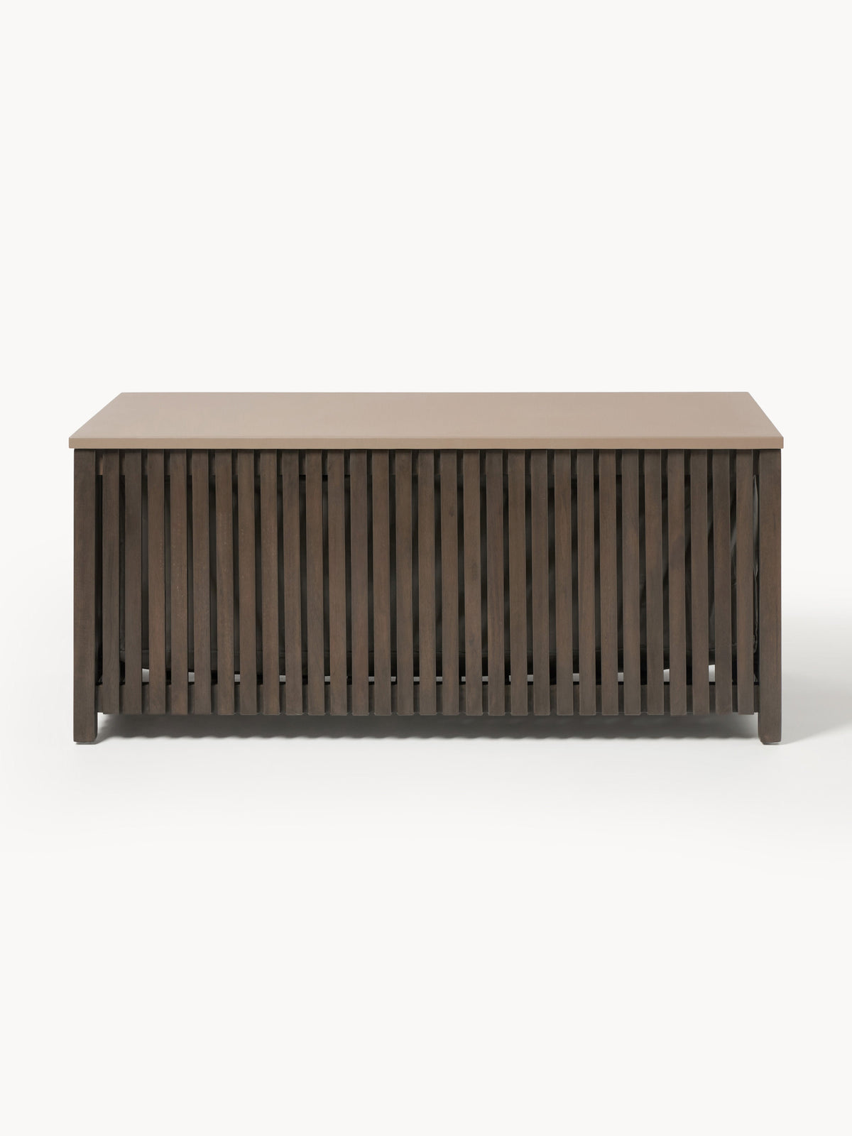 Arkin Acacia Wood Garden Storage Box with Insert, Size W 129 cm