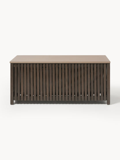 Arkin Acacia Wood Garden Storage Box with Insert, Size W 129 cm