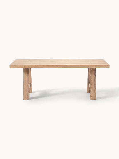 Ashton Dining Table in Oak, Available in Various Sizes
