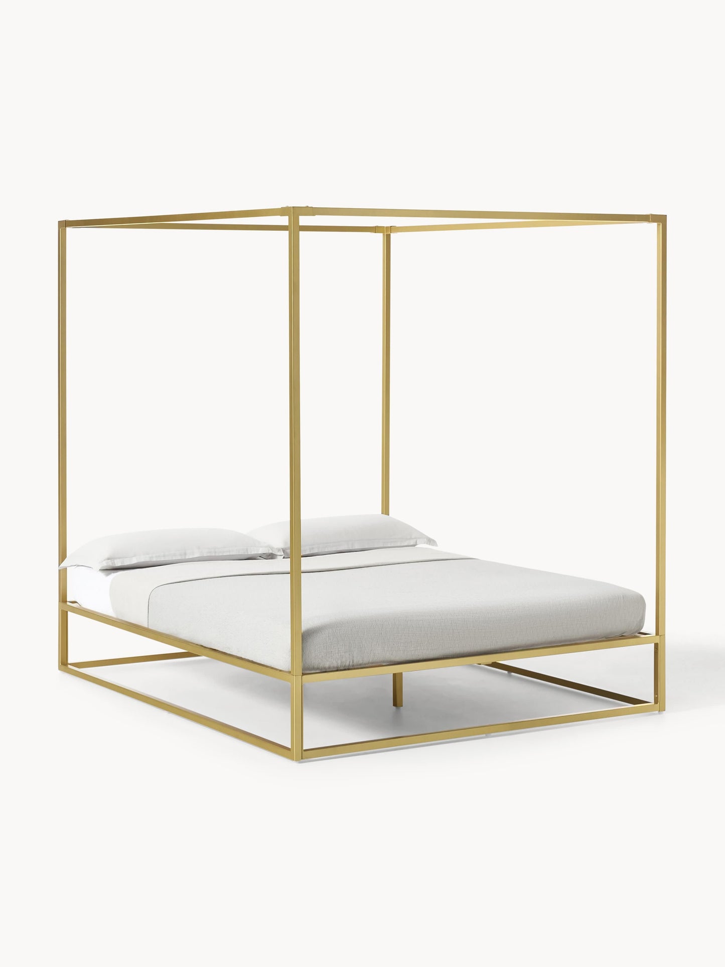 Belle Four-Poster Bed Made of Metal