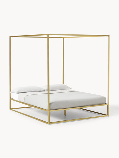Belle Four-Poster Bed Made of Metal