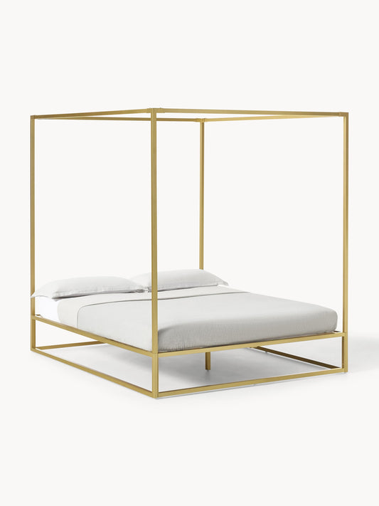 Belle Four-Poster Bed Made of Metal