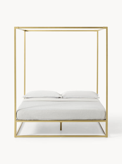 Belle Four-Poster Bed Made of Metal