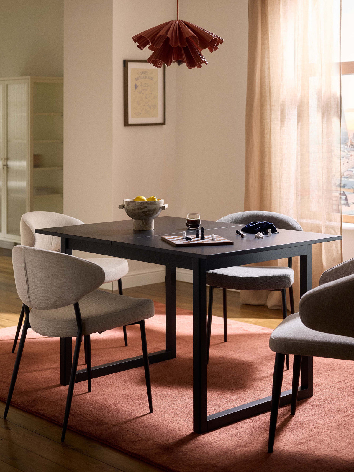 Calla Dining Table, Extendable, Available in Various Sizes