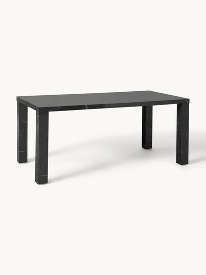 Carl Dining Table in Marble Look, Size 180 x 90 cm