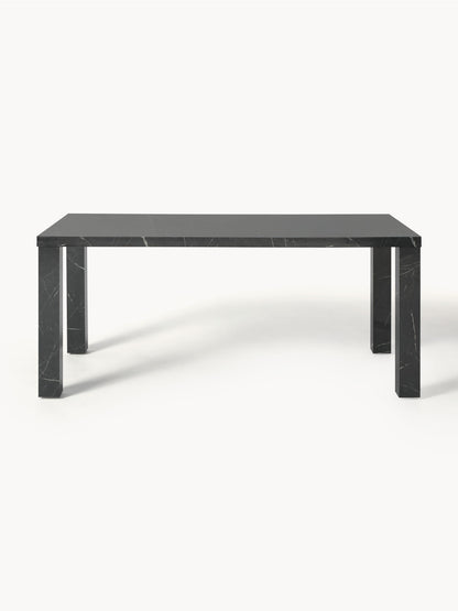 Carl Dining Table in Marble Look, Size 180 x 90 cm
