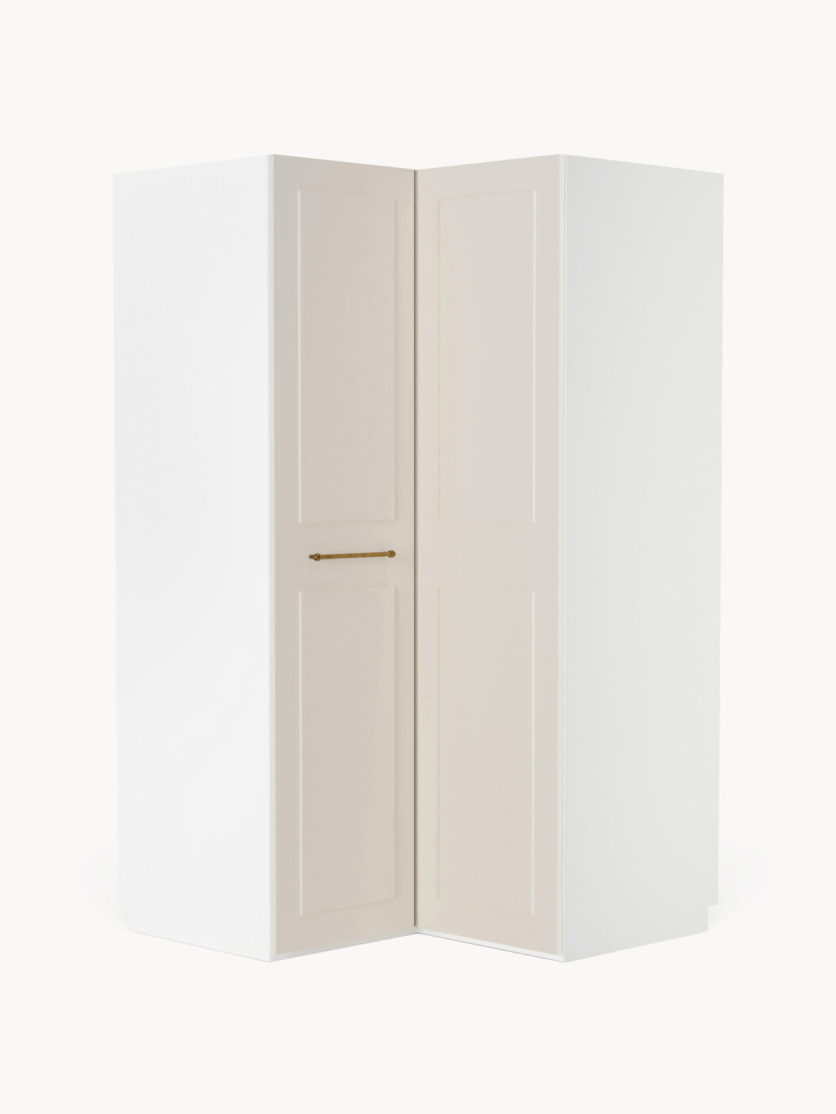 Charlotte Modular Corner Wardrobe, Measuring 115 cm Wide