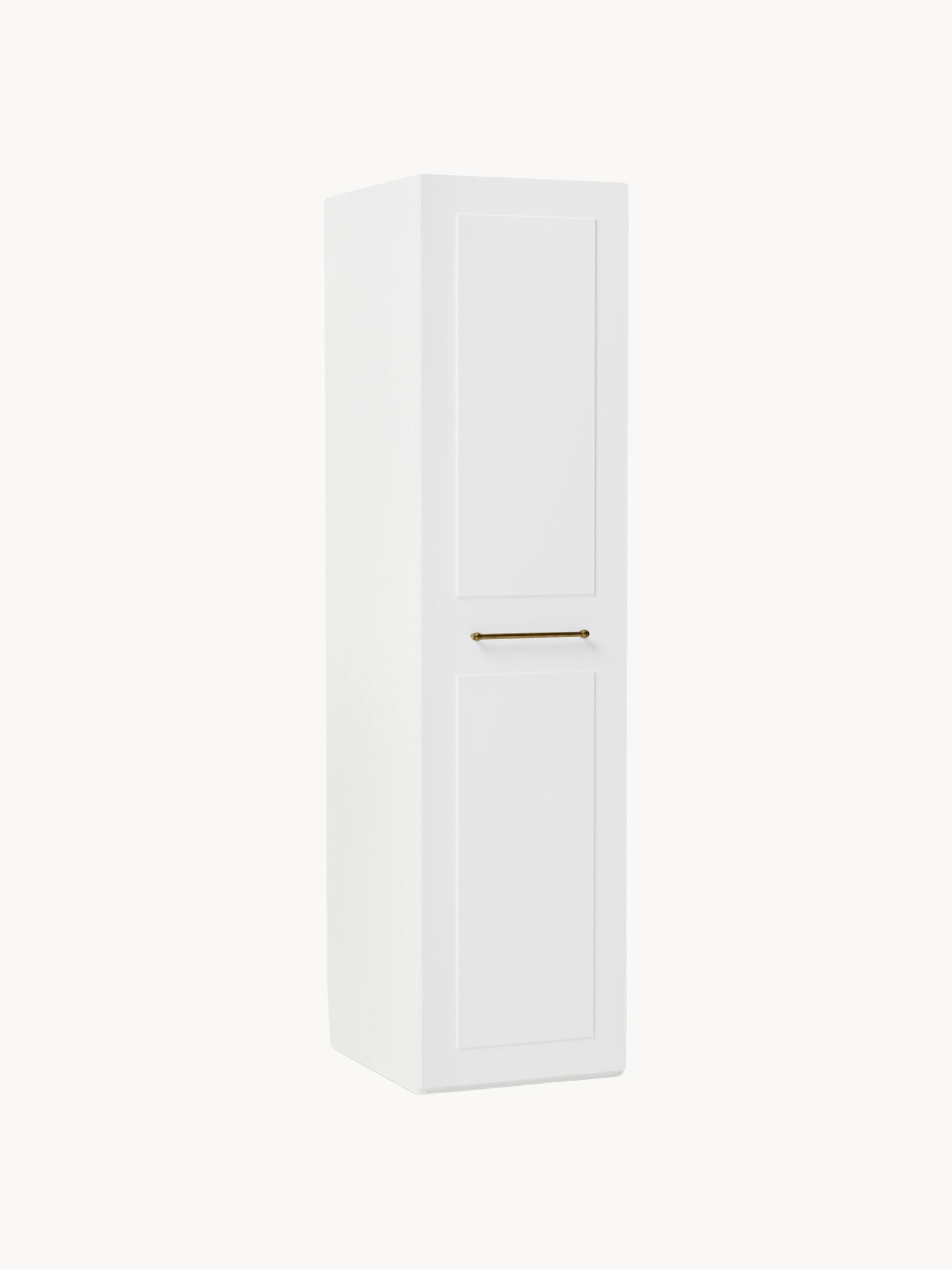 Charlotte Modular Hinged-Door Wardrobe in Various Sizes, 50 cm Wide