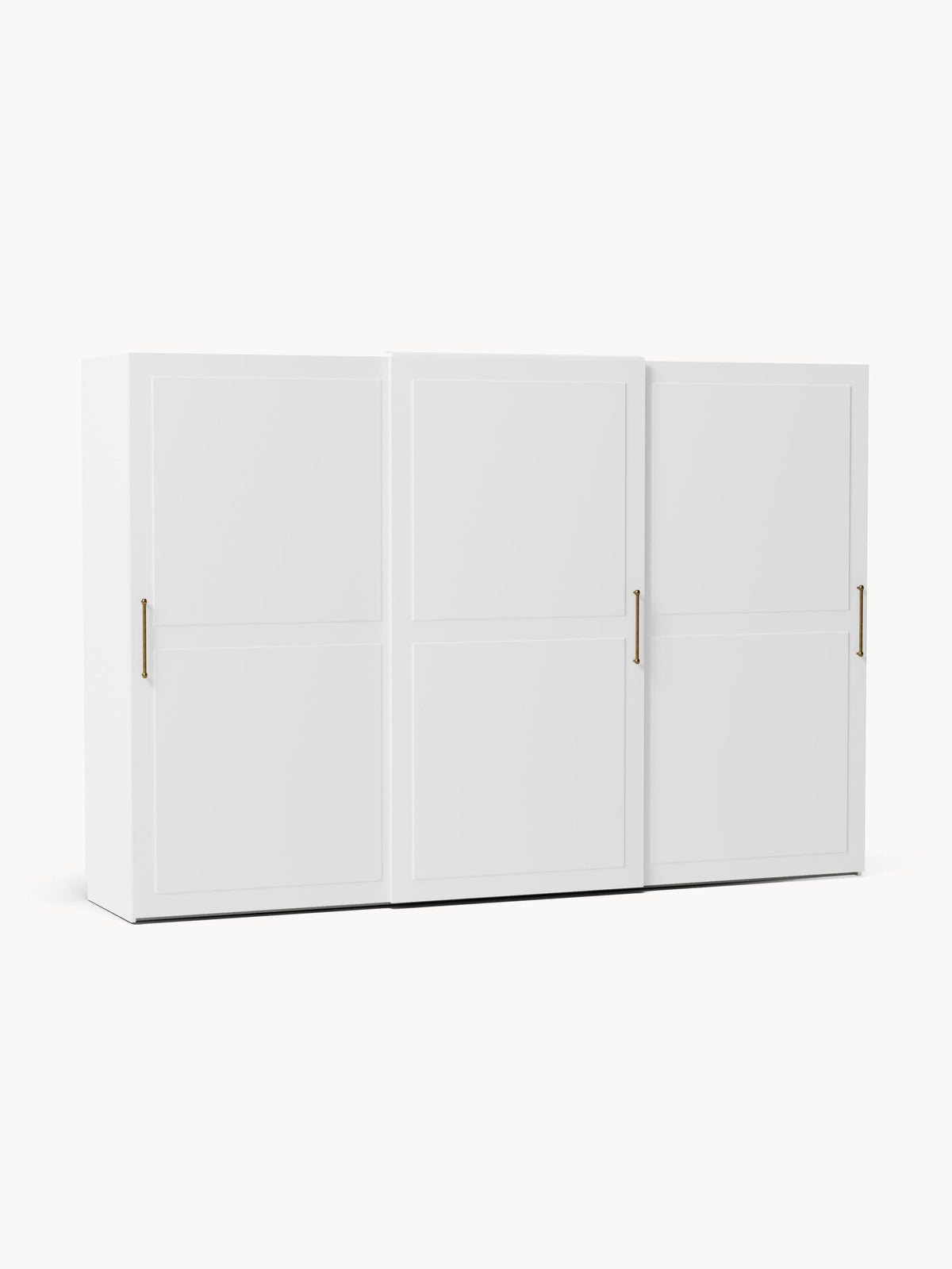 Charlotte Modular Sliding-Door Wardrobe in Various Sizes, 300 cm Wide