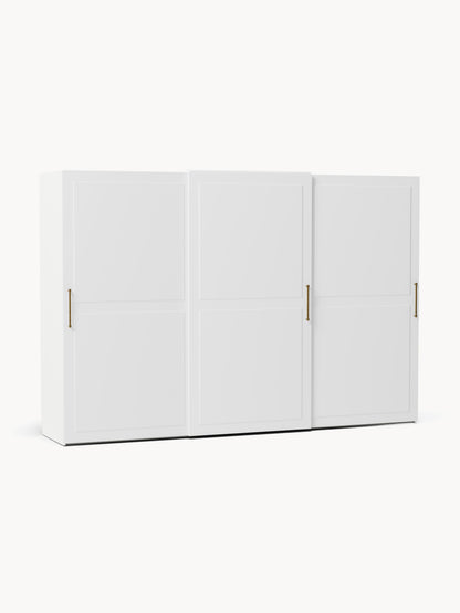Charlotte Modular Sliding-Door Wardrobe in Various Sizes, 300 cm Wide