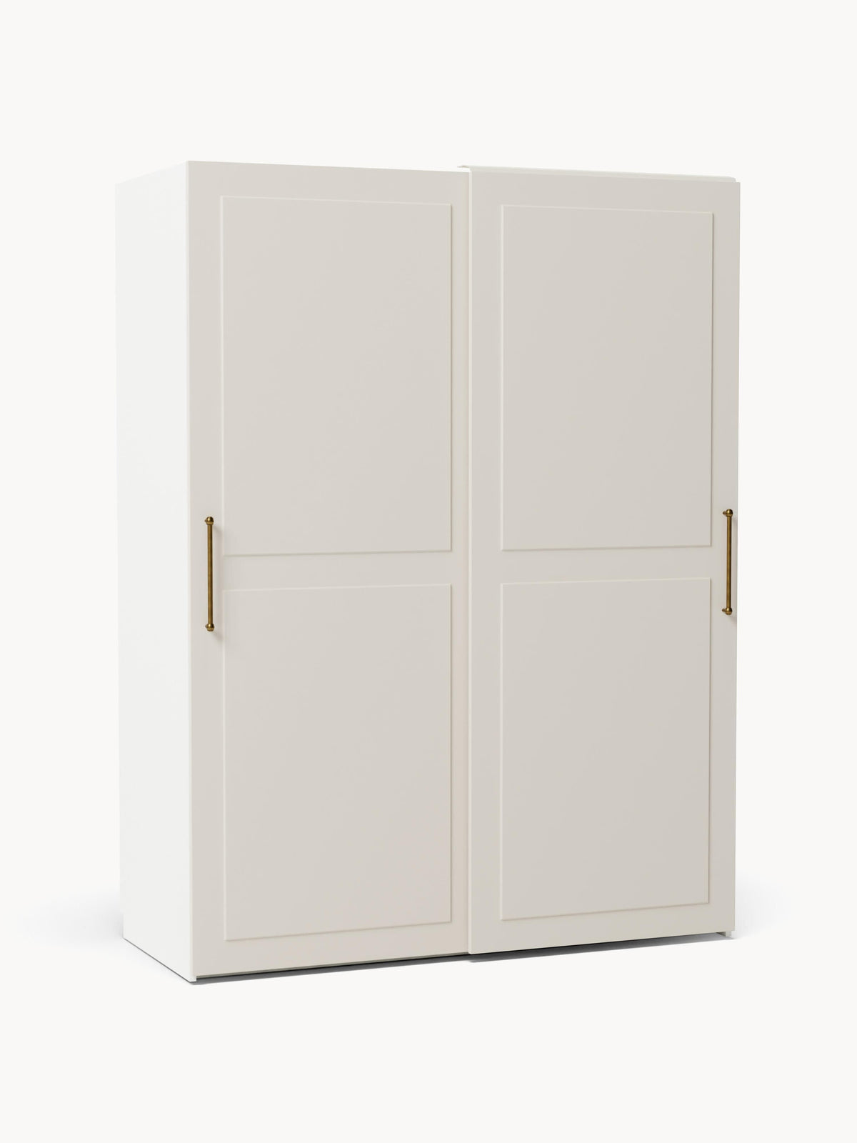 Charlotte Modular Wardrobe with Sliding Doors, in Various Sizes, 150 cm Wide