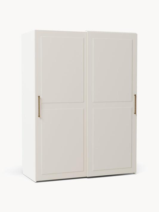 Charlotte Modular Wardrobe with Sliding Doors, in Various Sizes, 150 cm Wide