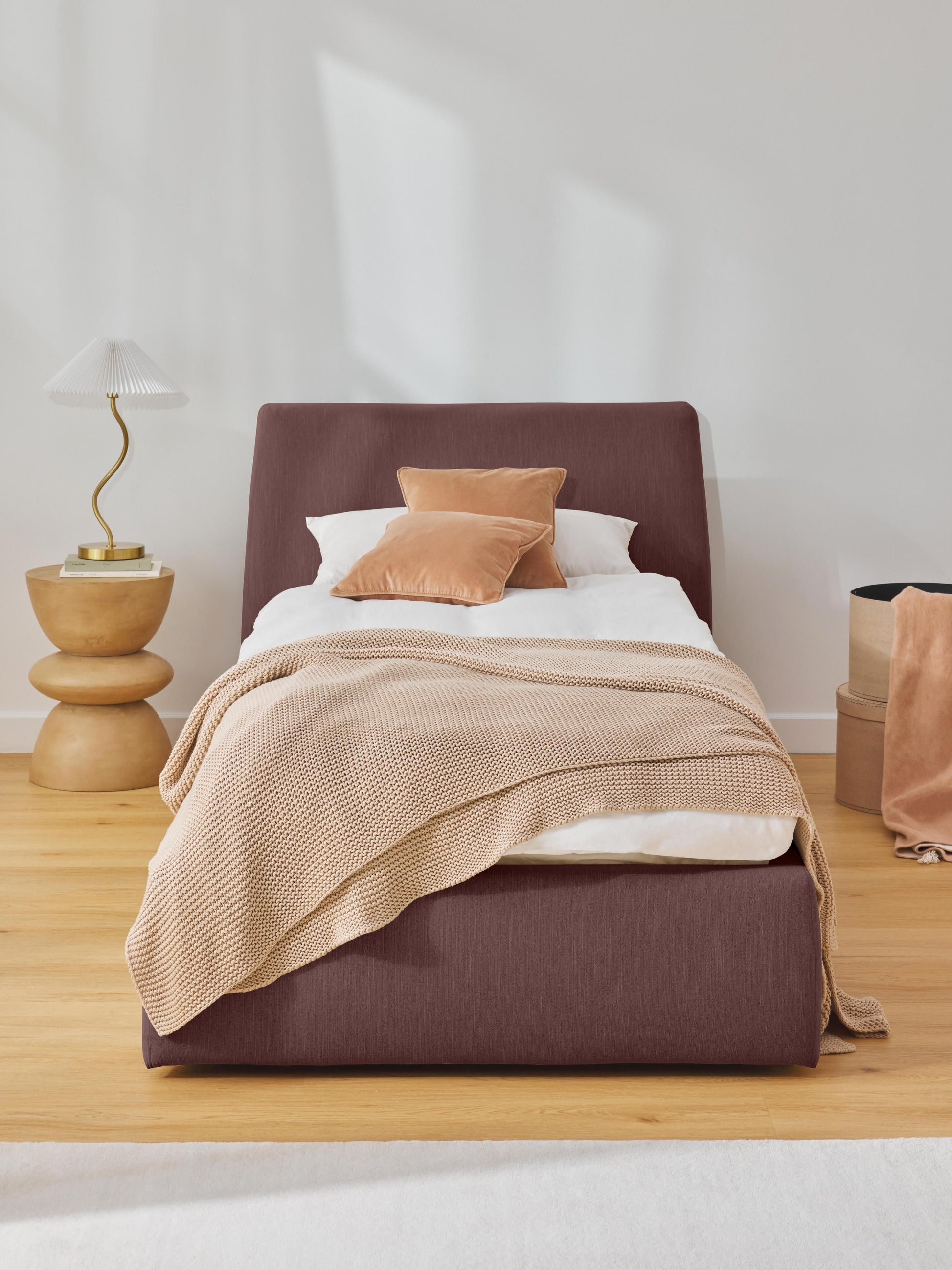 Cloud Bed Frame with Storage, Single