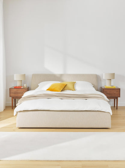 Cloud Upholstered Storage Bed Frame