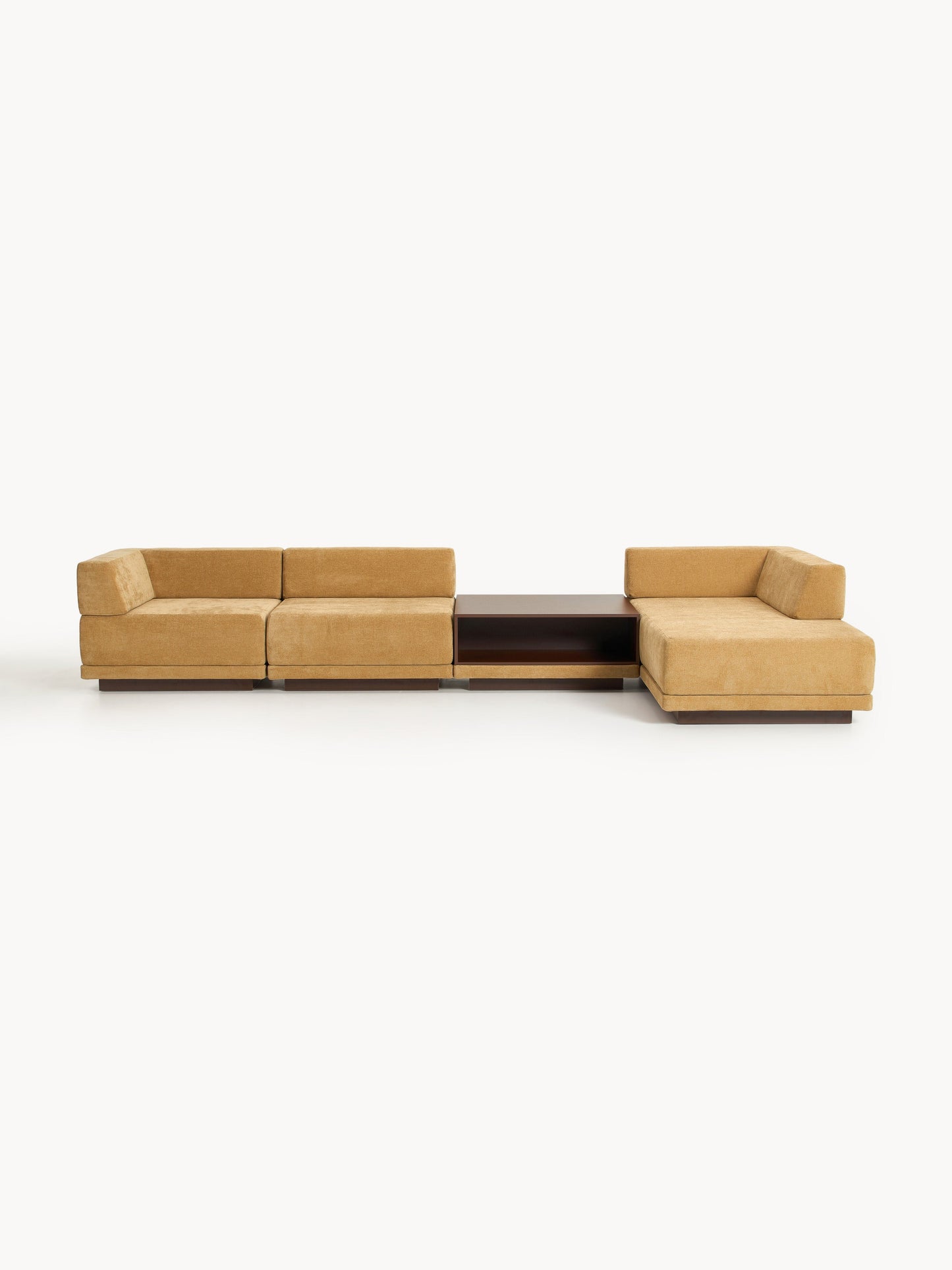 Colin 4-Seater Modular Corner Couch with Coffee Table