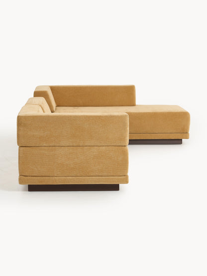 Colin 4-Seater Modular Corner Couch with Coffee Table