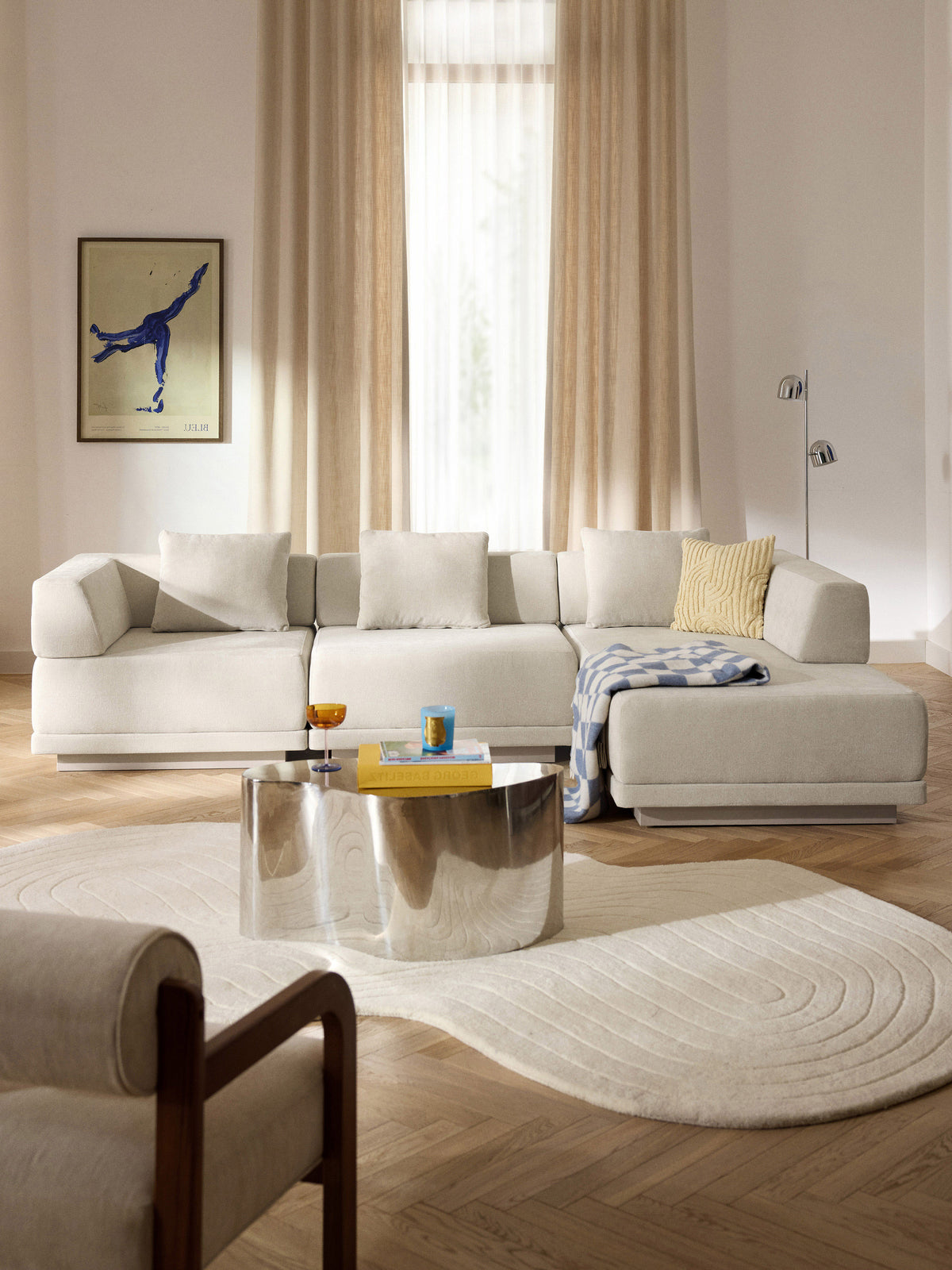 Colin Modular Corner Settee (4-Seater)